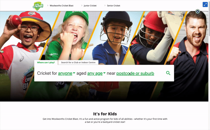 playcricket.com.au grassroots cricket platform